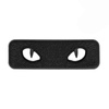 Naszywka Cat Eyes 3D PVC  - Black