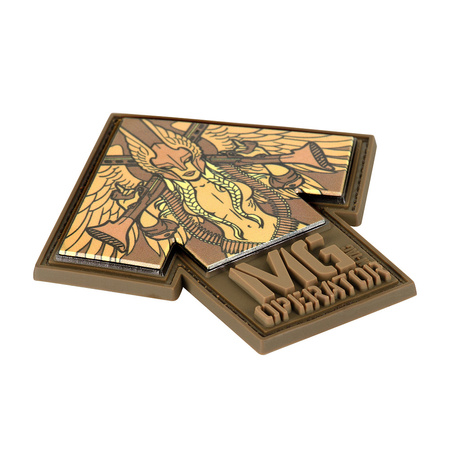 Naszywka MG Operator PVC Drukowana  - Coyote