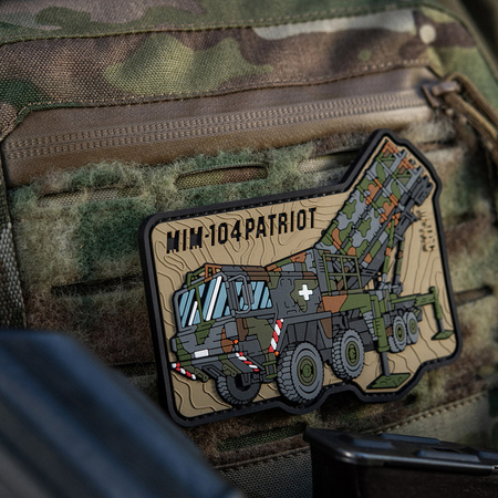 Naszywka MIM-104 Patriot (PVC)  - Color