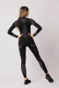 Legginsy termoaktywne THERMO-EVO, damskie - Black / Grey