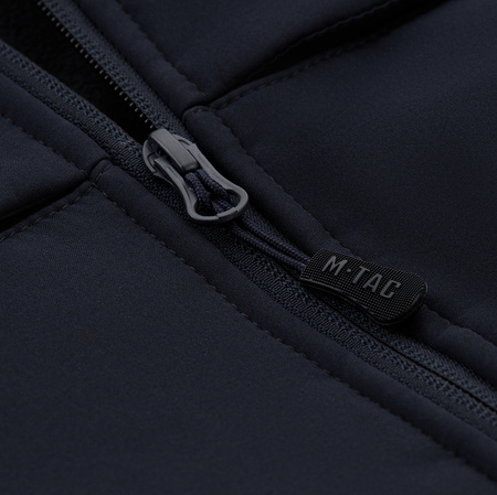 M-Tac Kurtka Soft Shell Police  - Dark Navy Blue