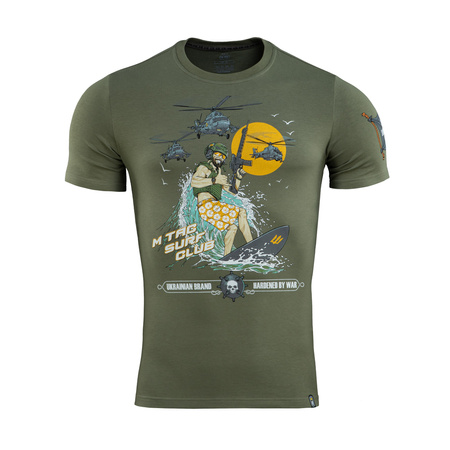 M-Tac Koszulka Surf Club  - Light Olive