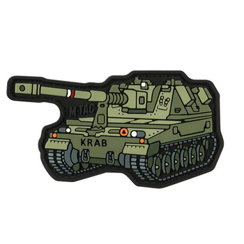 Naszywka Krab (PVC) Polska - Olive
