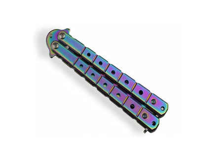 Nóż Motylek  Rainbow  N-495E