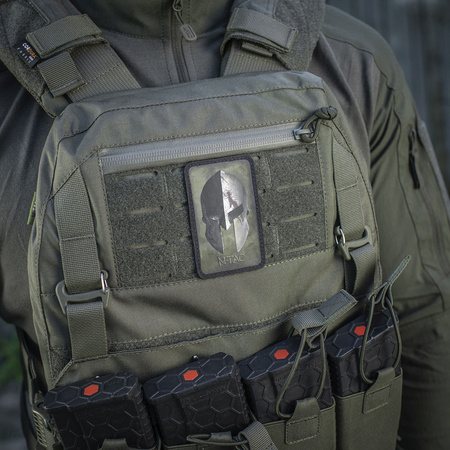 Naszywka Spartan Helmet  - Ranger Green/Black