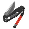 Smycz Fish&Cylindre  - Black/Red