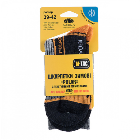 M-Tac Skarpety Polar Merino 40%  - Black