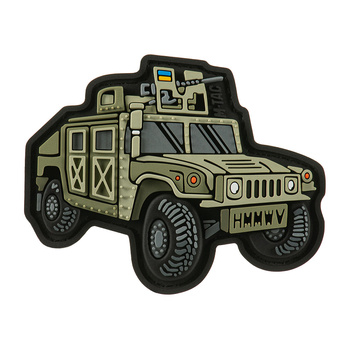 Naszywka HMMWV (PVC) - Olive