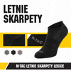 Letnie skarpety lekkie  - Black
