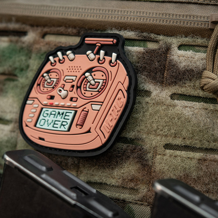 Naszywka Pilot FPV PVC  - Pink