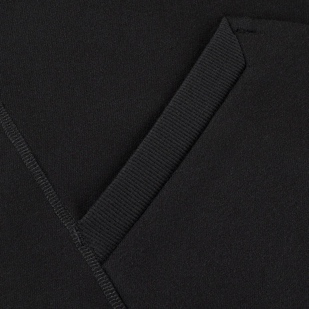 Bluza Hoodie Cotton Raglan  - Black