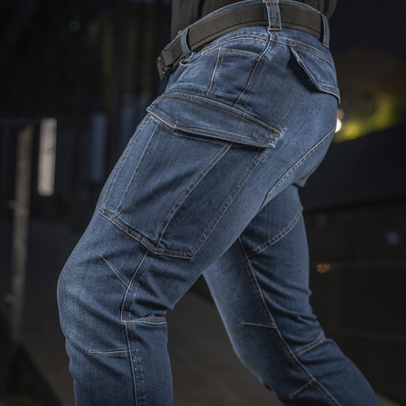 Spodnie Jeansowe Aggressor  - Dark Denim