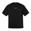 Koszulka Worn to the bone Oversize  - Black