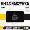 Naszywka Valknut pozioma Laser Cut  - Black/Grey