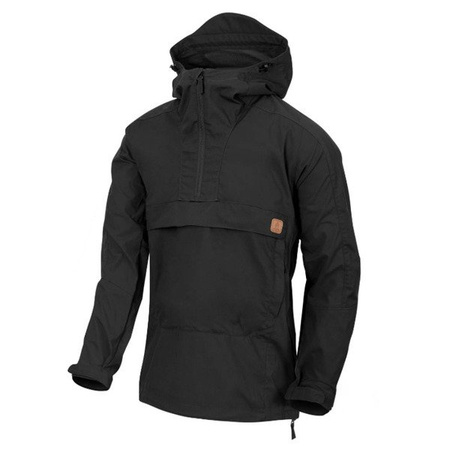 Helikon - Kurtka Anorak WOODSMAN® - Czarny - KU-WDN-DC-01