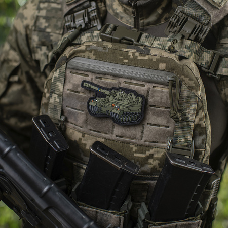 Naszywka Krab (PVC)  - Olive