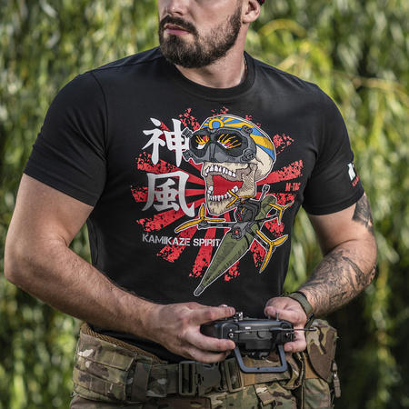 M-Tac Koszulka Kamikaze Spirit  - Black