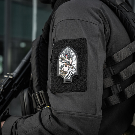 Naszywka Włócznia Walkirii PVC Drukowana  - Black