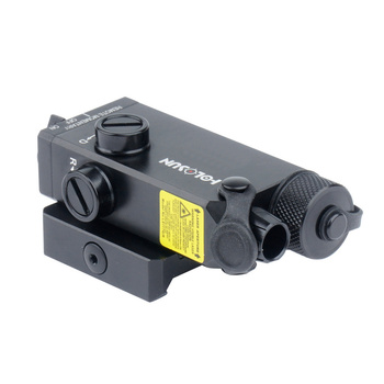 Holosun - Laserowy wskaźnik celu LS117 - Zielony - Picatinny - Czarny - LS117G