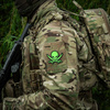 Naszywka UFO operator  - Black/Green