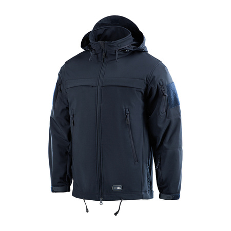 M-Tac Kurtka Soft Shell Police  - Dark Navy Blue