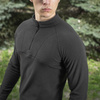 Kardigan Delta Polartec raglan  - Black