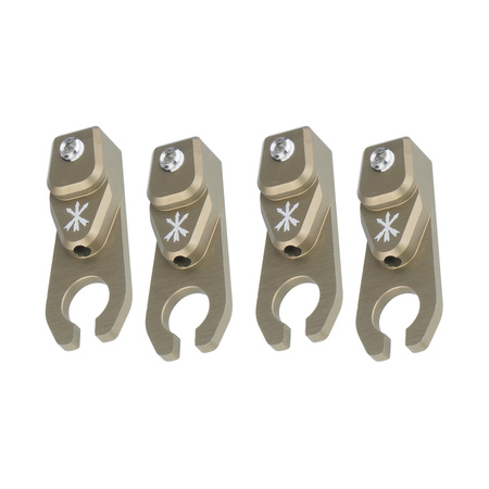 Unity Tactical - Adapter SARA do słuchawek Sordin na szynę ARC - ESS Studs - FDE - HLM-SABF