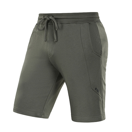 Spodenki Casual Fit Cotton  - Army Olive