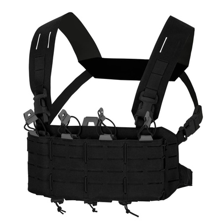 Direct Action - Kamizelka taktyczna Tiger Moth® Chest Rig - Czarna - CR-TGRM-CD5-BLK