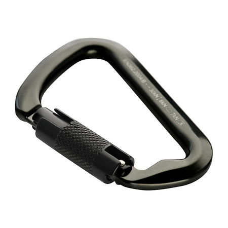 M-Tac Karabińczyk 10 cm z Sprzęgającym Key Lock  - Grey