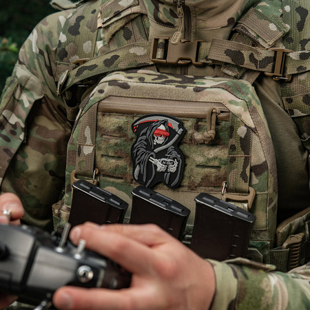 Naszywka FPV Operator PVC  - Black/Grey