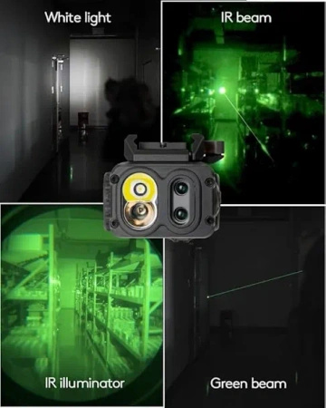 RovyVon GL5 Pro 4-in-1 Compact (Pistoletowa), Black, Dźwignia QD