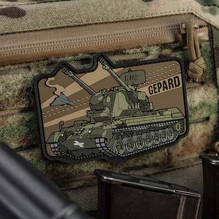 Naszywka Gepard (PVC)  - Color