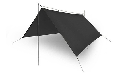 Helikon - Płachta biwakowa Supertarp - 300 x 300 cm - Czarny - PO-STP-PO-01
