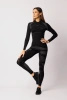 Legginsy termoaktywne THERMO-EVO, damskie - Black / Grey