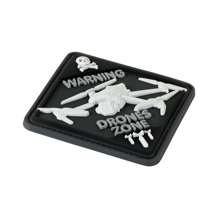 Naszywka Drone Zone PVC  - Black