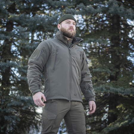 Kurtka Soft Shell z Podpinką  - Olive