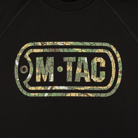 Bluza Raglanowa Logo  - Black