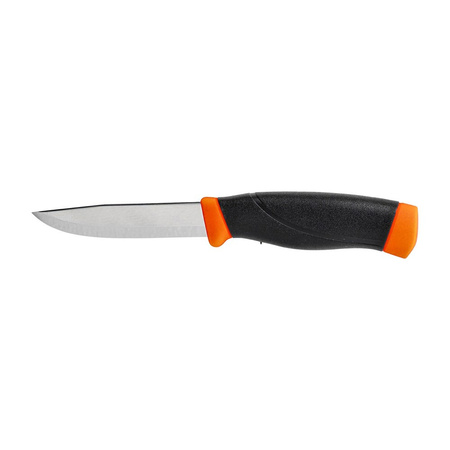 Morakniv - Nóż Companion HeavyDuty F - Stal węglowa - Pomarańczowy - 12495