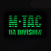 Naszywka UA Division Laser Cut  - Coyote/GID