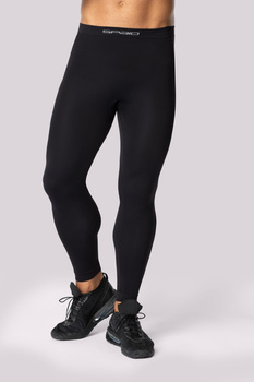 Legginsy termoaktywne ALPHA, męskie - Black