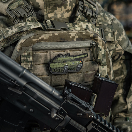 Naszywka Leopard 2 PVC  - Olive