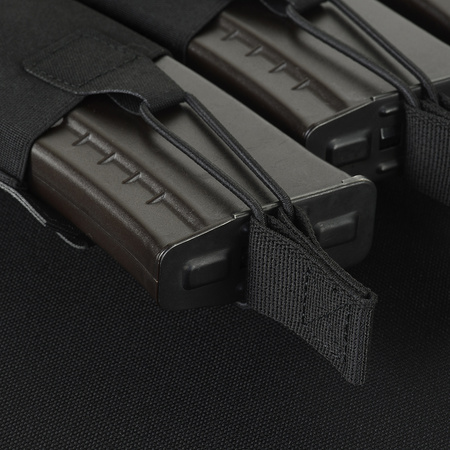M-Tac Ładownica Elastyczna Na 3 Magazynki Elite Laser Cut  - Black