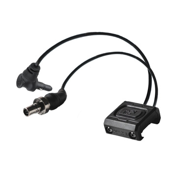 Unity Tactical - Włącznik żelowy na kablu ModButton Lite Sync - SureFire/Crane Laser - 7" - Czarny - MBL2-BLK-SF/CL-7