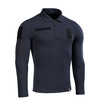 M-Tac Koszula Taktyczna Polo z długim rękawem 65/35  - Dark Navy Blue