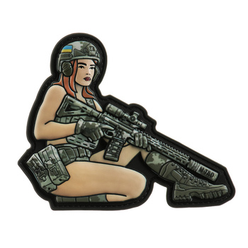 M-Tac Naszywka Tactical Girl #2 PVC - MM14