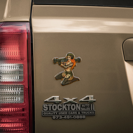 Naklejka Tactical girl #10 AT4 Skandinavik  - Color