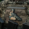 M-Tac Naszywka Tactical Girl #2 PVC  - MM14