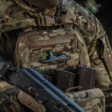 Naszywka F-16 PVC  - Blue