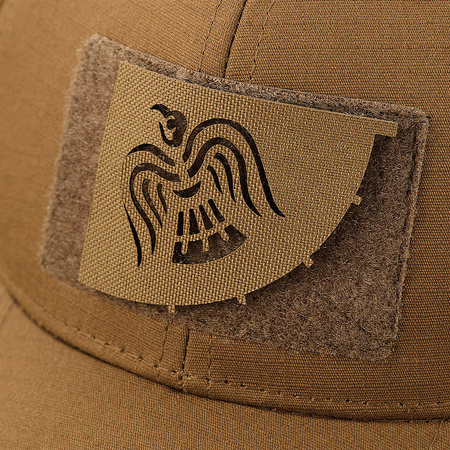 Naszywka Sztandar Wrona Cięta Laser Cut  - Coyote